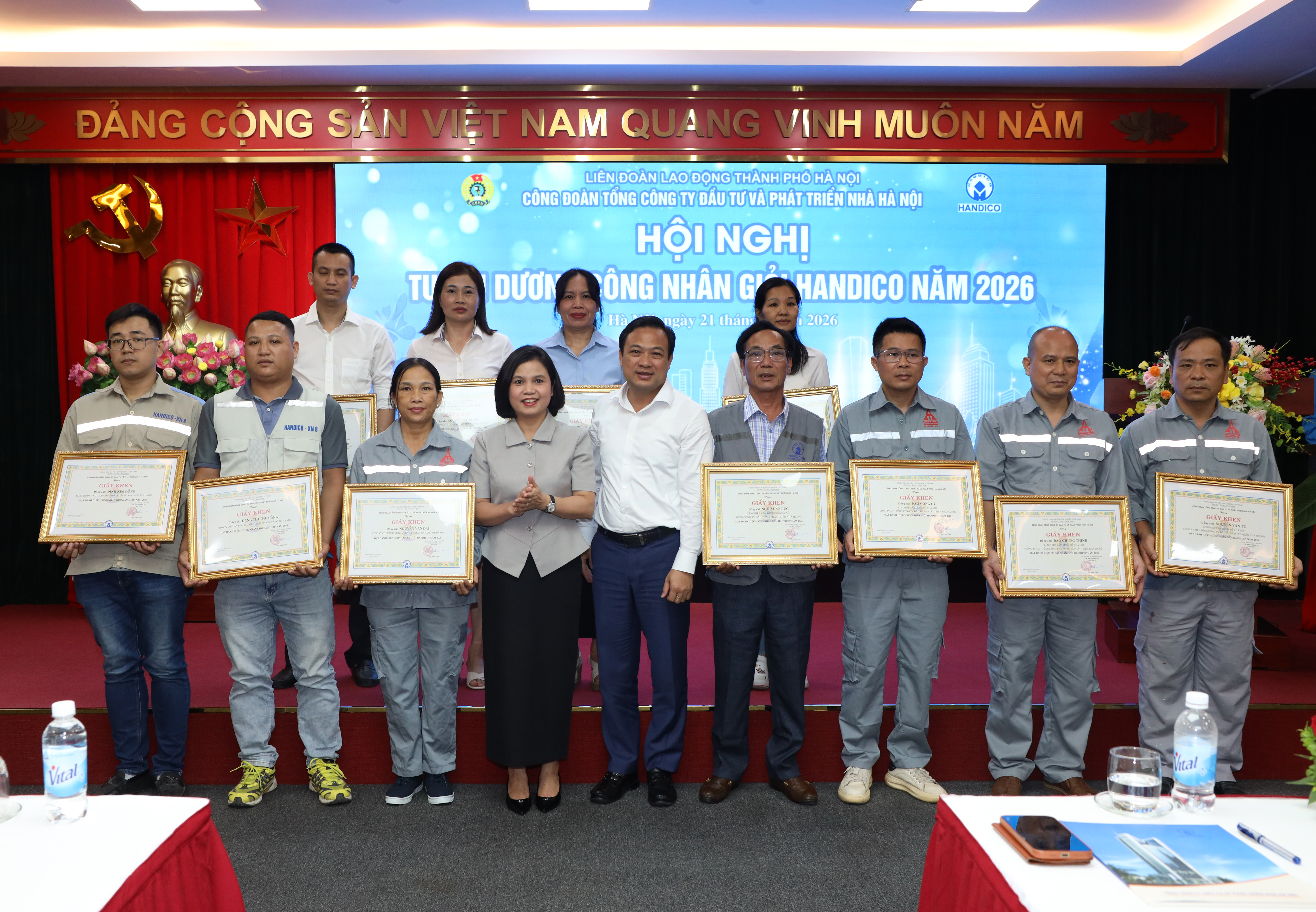  Lan tỏa tinh thần lao động sáng tạo từ phong trào Công nhân giỏi HANDICO 